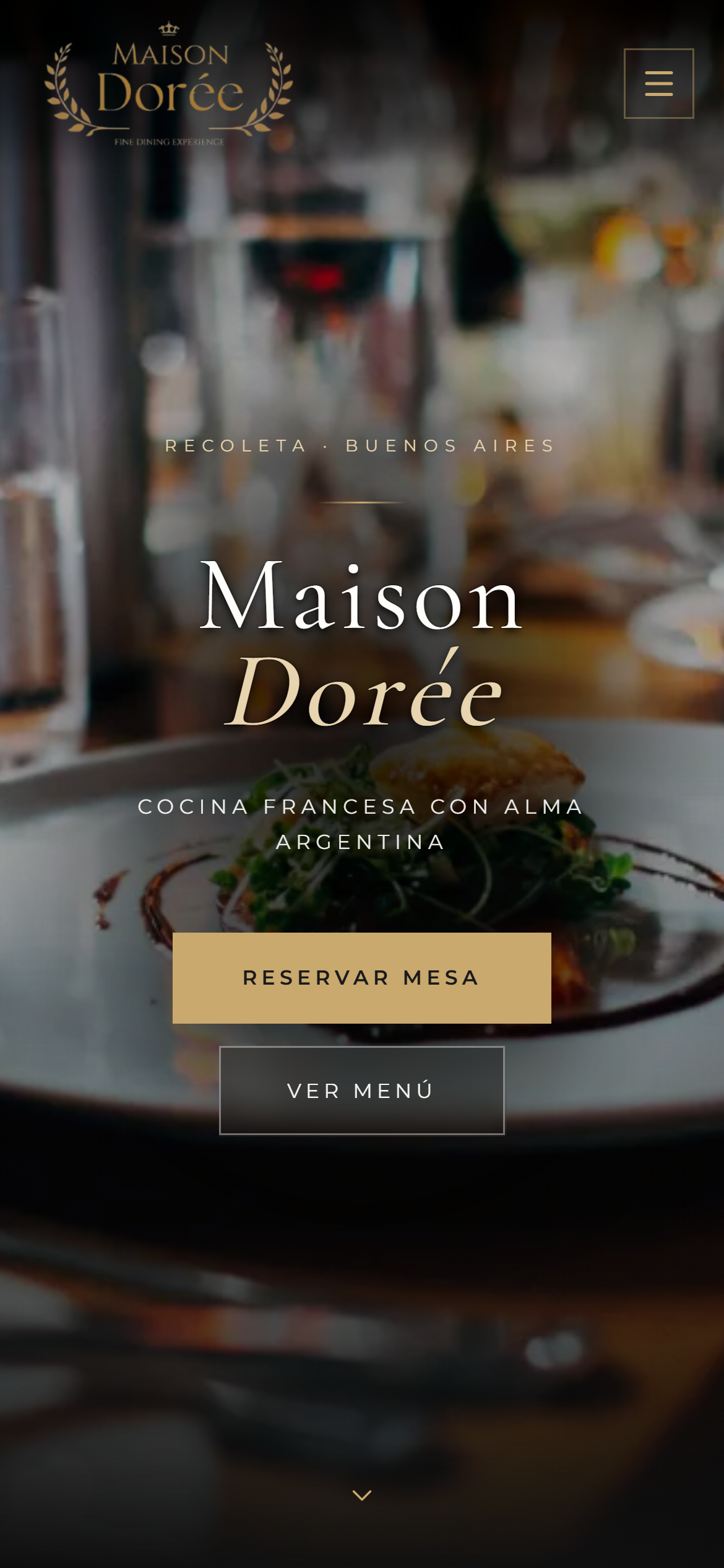 Maison Dorée en celular
